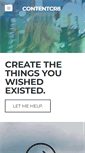 Mobile Screenshot of contentcr8.com